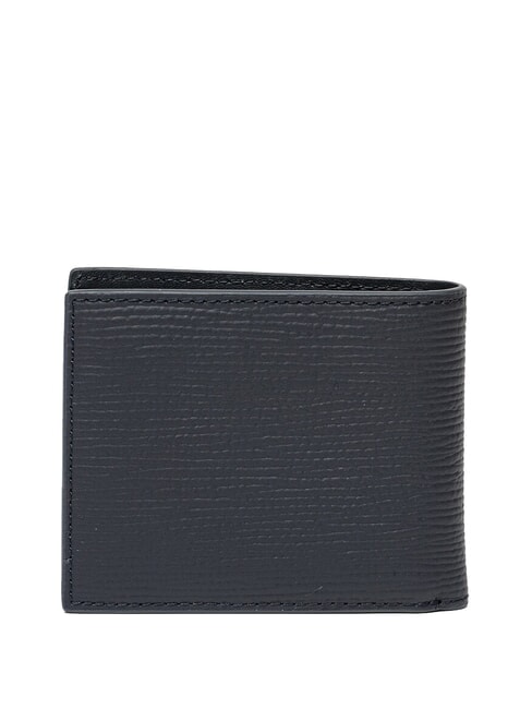 TH BUSINESS  Cartera de piel Saffiano espacio azul - Carteras Hombre