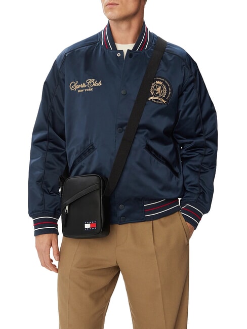 TJM DAILY Bolso de hombro negro - Bandoleras Hombre
