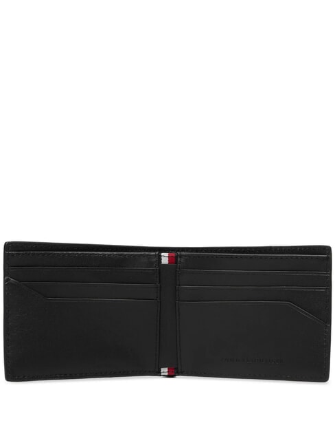 TH BUSINESS  Cartera de piel Saffiano negro - Carteras Hombre