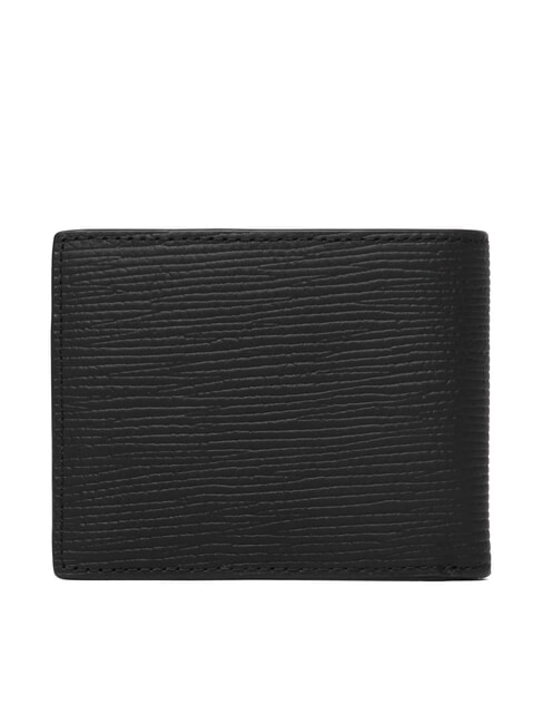 TH BUSINESS  Cartera de piel Saffiano negro - Carteras Hombre