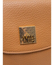 YNOT RACHEL Bolso de hombro tipo hobo con solapa. almendra - Bolsos Mujer - 3