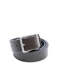 ARMANI EXCHANGE ESSENTIAL Cintur&oacute;n de cuero reversible azul marino oscuro/halc&oacute;n - Cinturones - 2