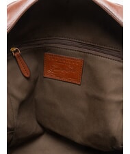 THE BRIDGE FLORA Mochila de cuero BROWN - Bolsos Mujer - 4