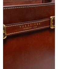 THE BRIDGE GAIA Bolsa de compras de cuero BROWN - Bolsos Mujer - 3
