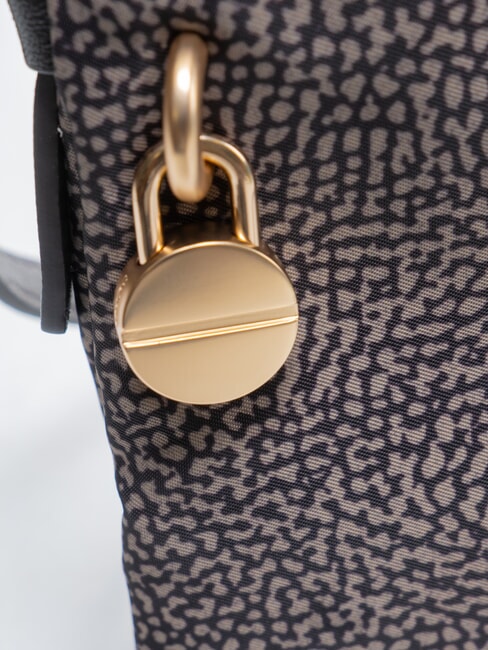 POCHE Bolso de hombro alquitr&aacute;n - Bolsos Mujer