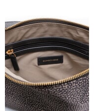 BORBONESE POCHE Bolso de hombro alquitr&aacute;n - Bolsos Mujer - 5