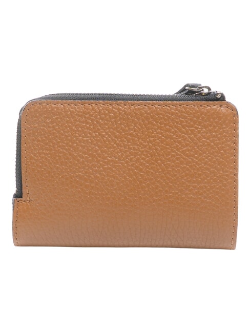 GMONEY57 Cartera de piel con cremallera le&oacute;n - Carteras Mujer