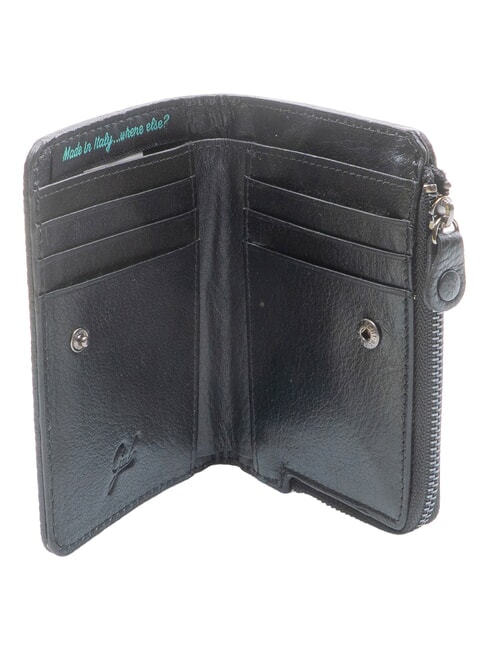 GMONEY57 Cartera de piel con cremallera moca - Carteras Mujer