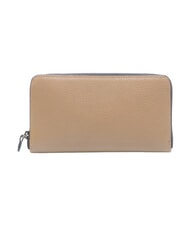 GABS GMONEY17 Cartera grande de cuero con cremallera capuchino - Carteras Mujer - 3