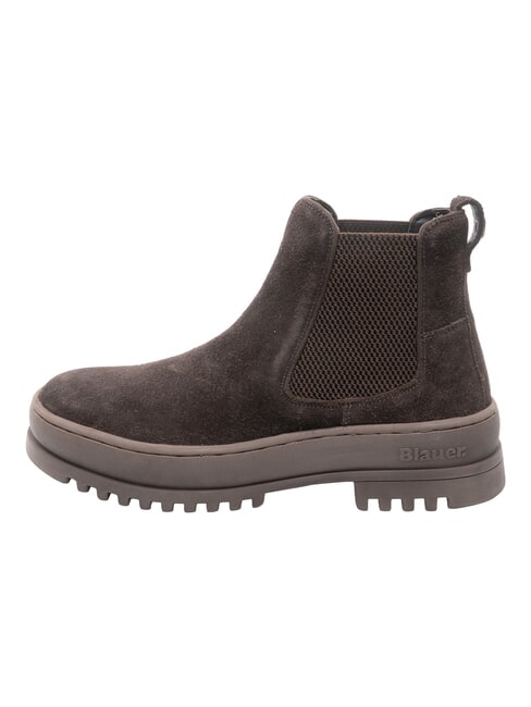 IUKA Botines de piel DarkBrown - Zapatos Hombre