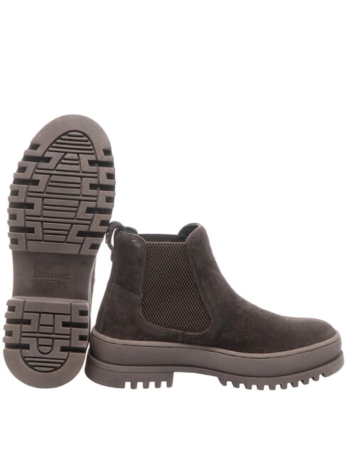 IUKA Botines de piel DarkBrown - Zapatos Hombre