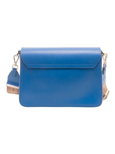 GEO SUMMER FEELING  Bolso de hombro de piel azul astral - Bolsos Mujer