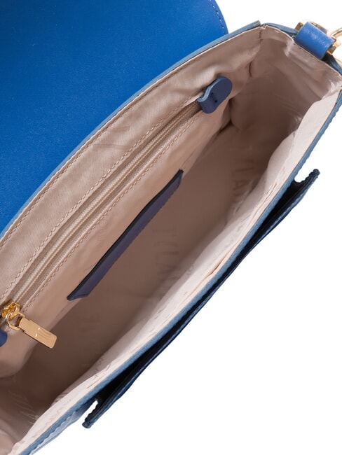 GEO SUMMER FEELING  Bolso de hombro de piel azul astral - Bolsos Mujer