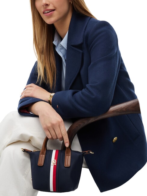 POPETTE Bolso peque&ntilde;o con correa para el hombro. espacio azul - Bolsos Mujer
