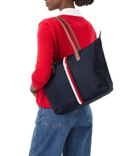 TOMMY HILFIGER POPETTE Maxi Shopper espacio azul - Bolsos Mujer - 2