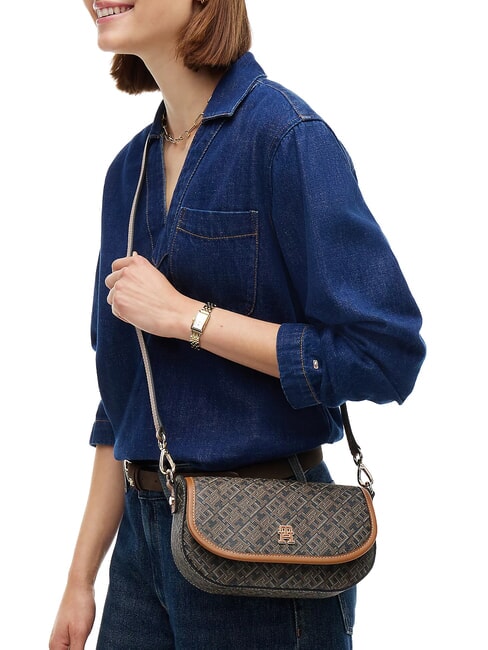 TH MONOPLAY Bolso de hombro mezcla negra - Bolsos Mujer