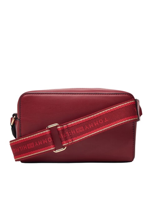 TH JOY Minibolso con correa para el hombro y logo rojo oto&ntilde;al - Bolsos Mujer