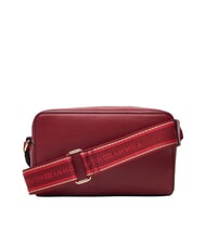 TOMMY HILFIGER TH JOY Minibolso con correa para el hombro y logo rojo oto&ntilde;al - Bolsos Mujer - 3