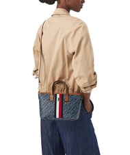 TOMMY HILFIGER TH MONOPLAY Bolso de mano con correa para el hombro espacio azul - Bolsos Mujer - 2
