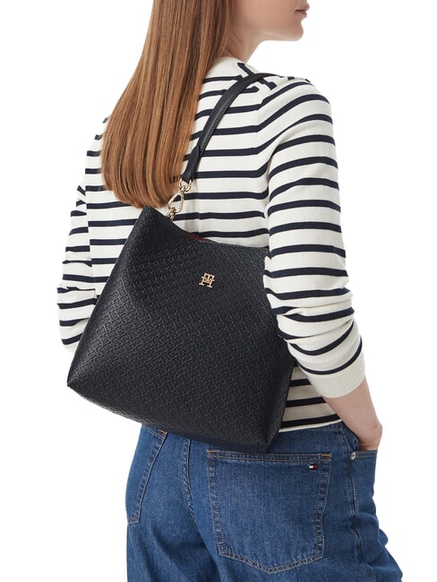 TH ICON Bolso de hombro espacio azul - Bolsos Mujer