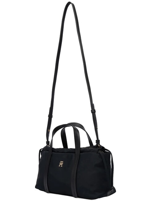 TH SOFT NYLON Bolso de mano con correa para el hombro. negro - Bolsos Mujer