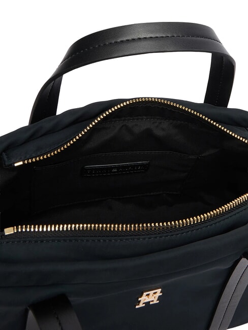 TH SOFT NYLON Bolso de mano con correa para el hombro. negro - Bolsos Mujer