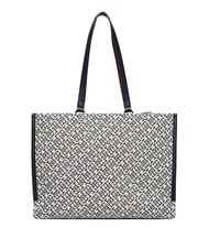 TOMMY HILFIGER TH JACQUARD Bolso de hombro espacio azul - Bolsos Mujer - 3