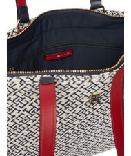 TOMMY HILFIGER TH JACQUARD Bolso de hombro espacio azul - Bolsos Mujer - 4