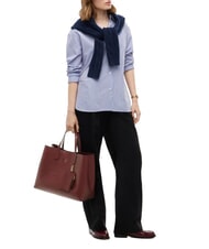 TOMMY HILFIGER TH ICON Bolso de mano con correa para el hombro. sangre de buey - Bolsos Mujer - 2