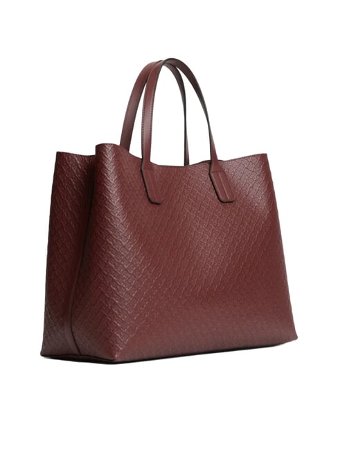TH ICON Bolso de mano con correa para el hombro. sangre de buey - Bolsos Mujer