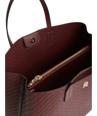 TOMMY HILFIGER TH ICON Bolso de mano con correa para el hombro. sangre de buey - Bolsos Mujer - 4