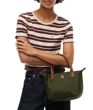 TOMMY HILFIGER POPETTE Bolso de mano con bandolera aceituna oscura - Bolsos Mujer - 2