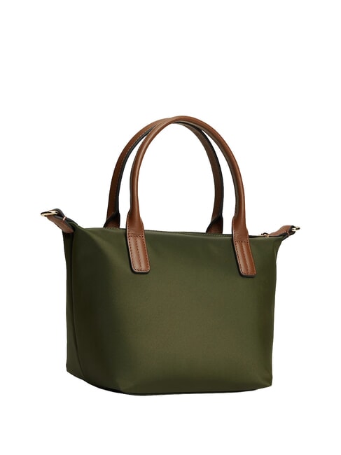 POPETTE Bolso de mano con bandolera aceituna oscura - Bolsos Mujer