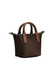 TOMMY HILFIGER POPETTE Bolso de mano con correa para el hombro y logo. fondant marr&oacute;n - Bolsos Mujer - 3