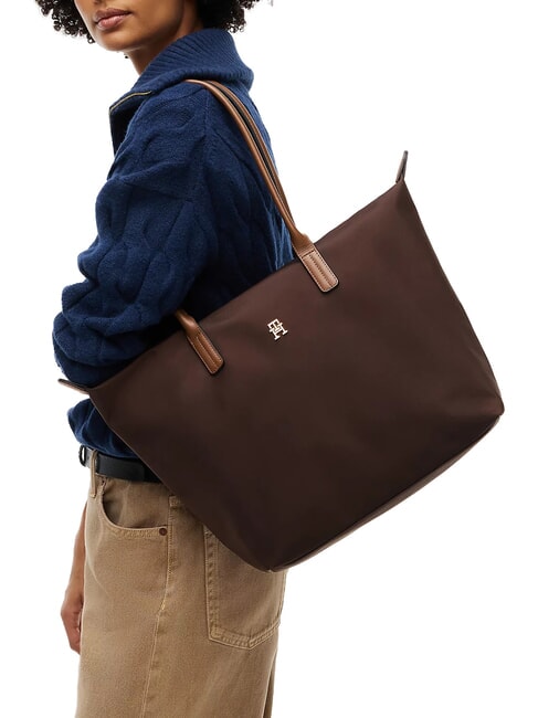 POPETTE Bolsa de la compra fondant marr&oacute;n - Bolsos Mujer