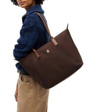 TOMMY HILFIGER POPETTE Bolsa de la compra fondant marr&oacute;n - Bolsos Mujer - 2