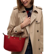 TOMMY HILFIGER POPETTE Bolso de mano con bandolera rojo oto&ntilde;al - Bolsos Mujer - 2