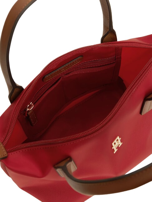 POPETTE Bolso de mano con bandolera rojo oto&ntilde;al - Bolsos Mujer