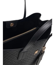 TOMMY HILFIGER TH ICON Bolso de mano con correa para el hombro. negro - Bolsos Mujer - 5