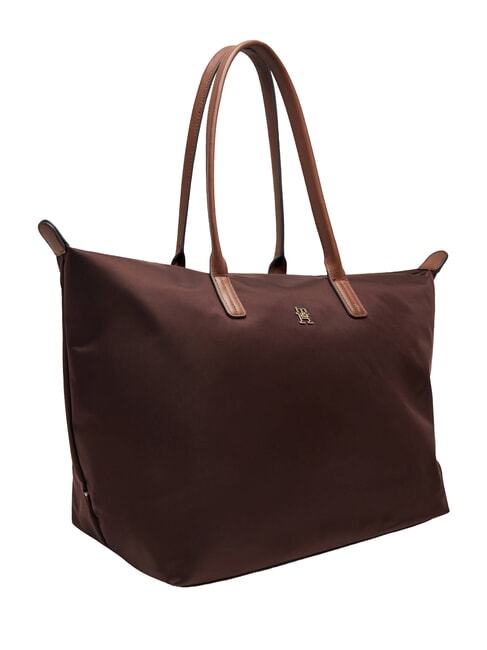 POPETTE Bolso de hombro maxi fondant marr&oacute;n - Bolsos Mujer