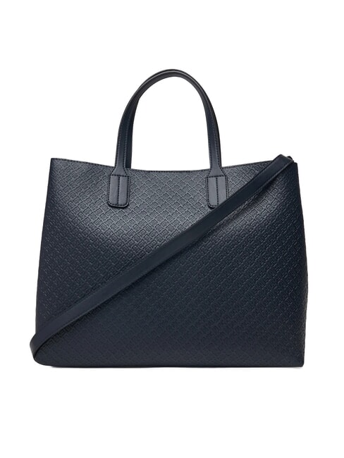 TH ICON Bolso de mano con correa para el hombro. espacio azul - Bolsos Mujer