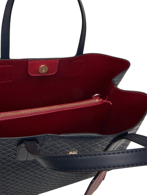 TH ICON Bolso de mano con correa para el hombro. espacio azul - Bolsos Mujer