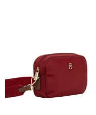 TOMMY HILFIGER POPETTE Mini bolso de hombro para c&aacute;mara rojo oto&ntilde;al - Bolsos Mujer - 2