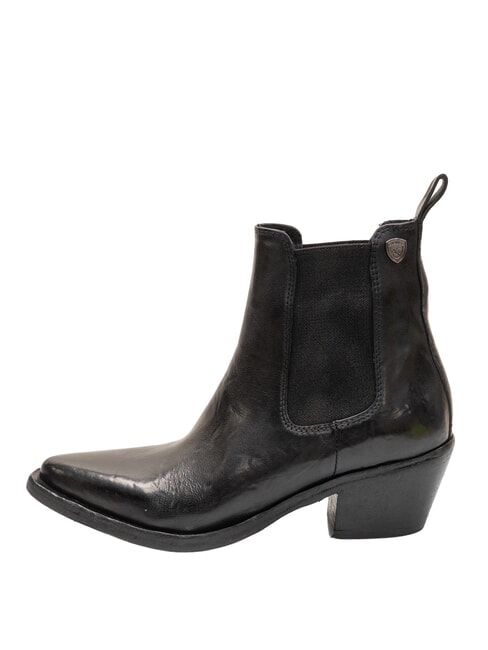 ALICE Botines de piel NEGRO - Zapatos Mujer