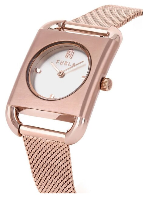 ARCO SQUARE Reloj de moda blanco y rosa - Relojes