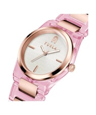 FURLA TEMPO MINI Reloj de moda blanco y rosa - Relojes - 2
