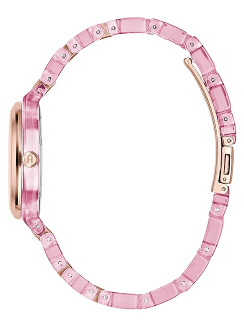 TEMPO MINI Reloj de moda blanco y rosa - Relojes