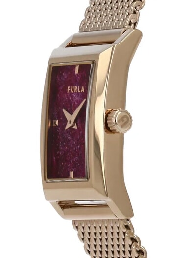 BAGUETTE SHAPE Reloj de moda rojo y rosa - Relojes