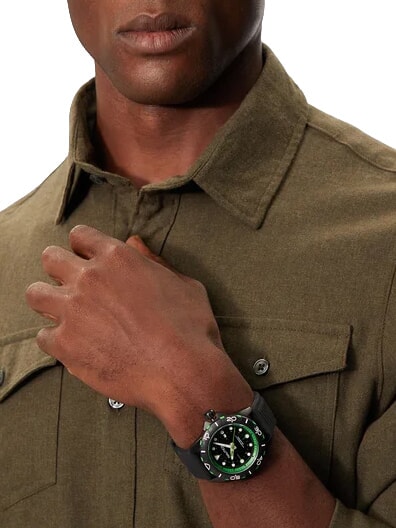 NAW NSR Reloj deportivo negro - Relojes