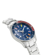 NAUTICA PACIFIC BEACH Reloj deportivo azul y plata - Relojes - 2
